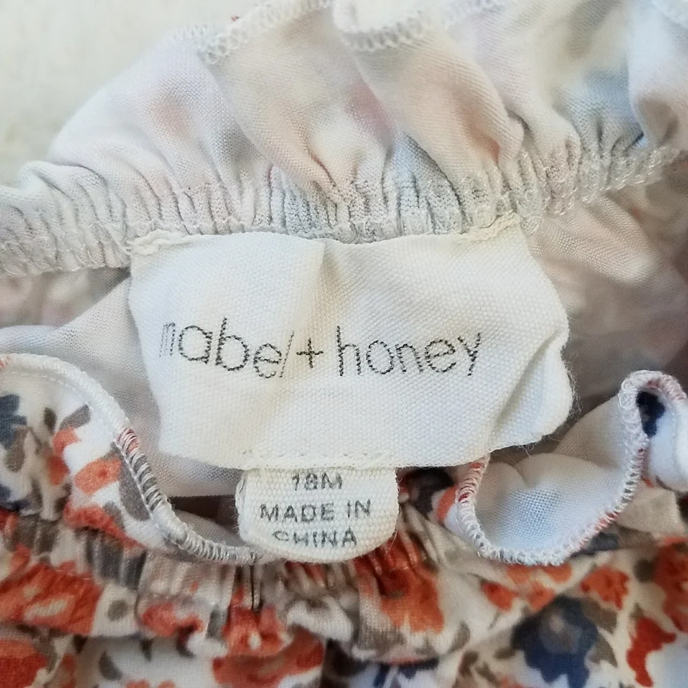 Mabel + Honey Floral Romper